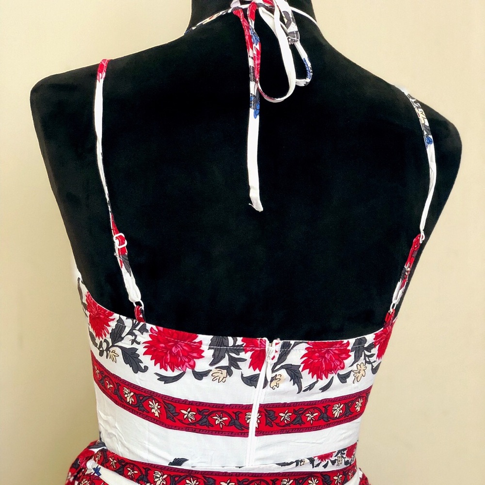 🌹SALE🌹 Floral Print Border Maxi Dress - Picture 3 of 5